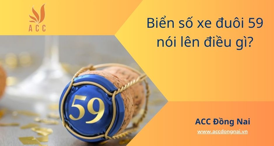 Biển số xe đuôi 59 nói lên điều gì?