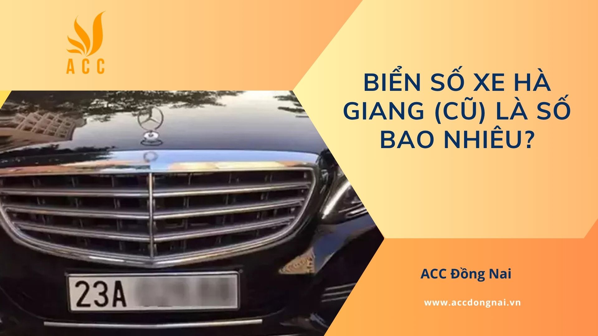 Biển số xe Hà Giang (cũ) là số bao nhiêu?