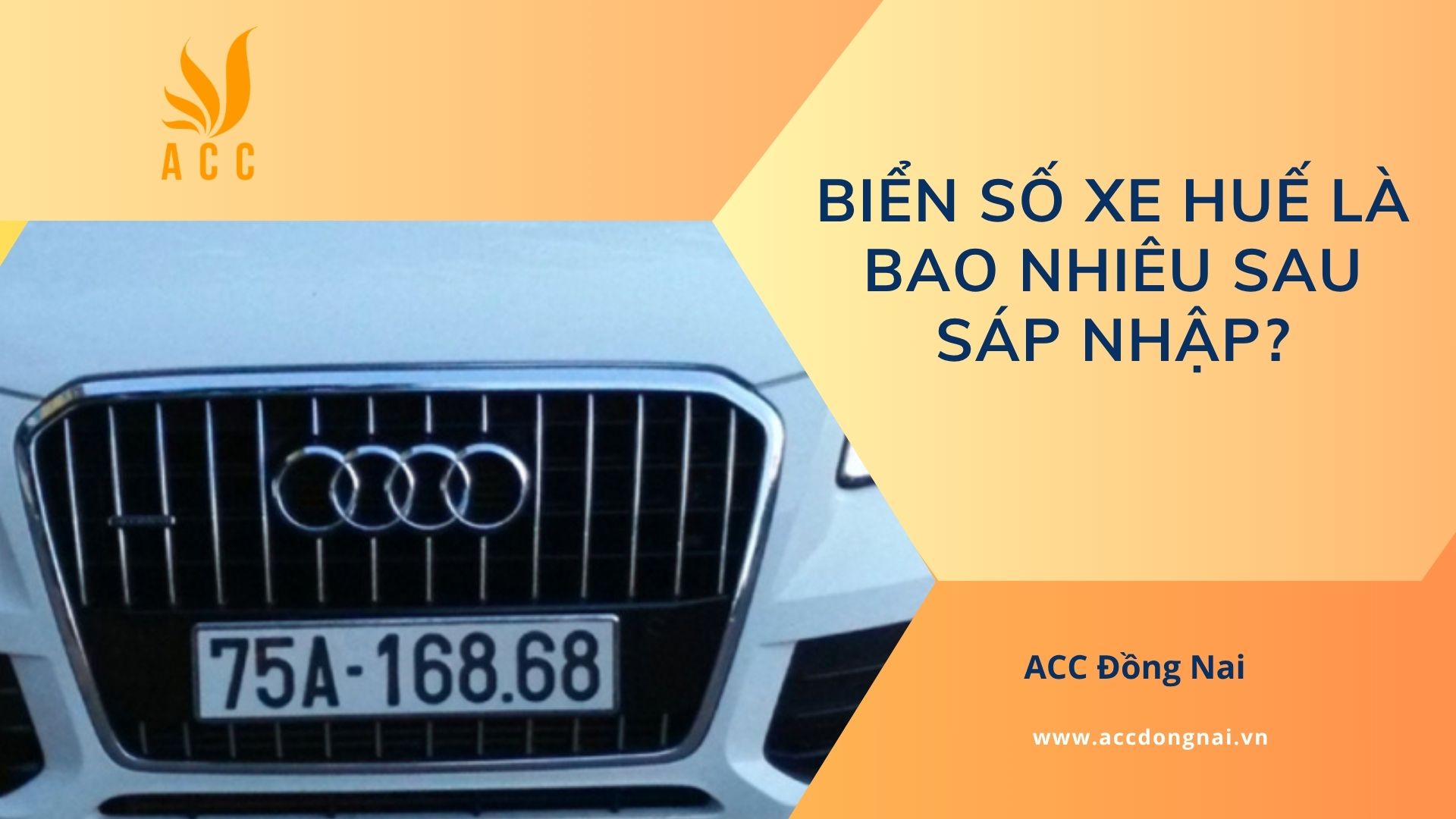 Biển số xe Huế là bao nhiêu sau sáp nhập?